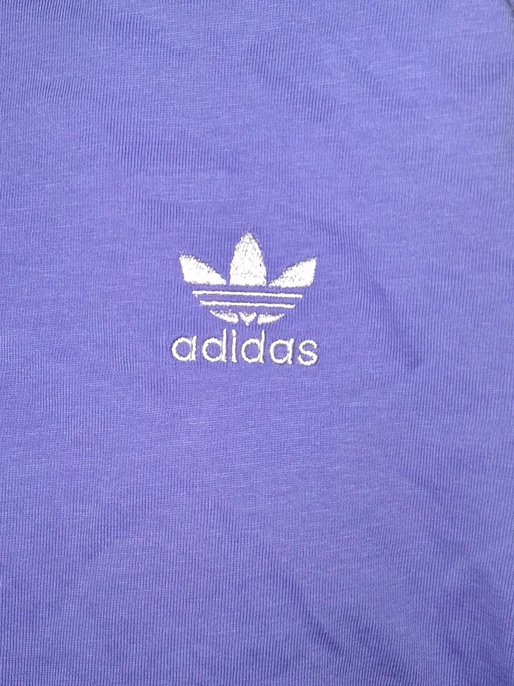 Adidas Originals Trefoil T-Shirt Semi Cobalt Blue Size-XL NWT - Picture 2 of 5
